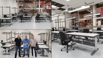 Norautron is growing and ESD-Center delivers the workstations! 