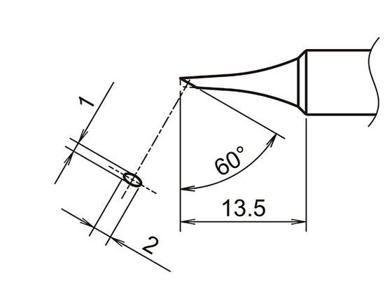 Soldering tip T18-C1