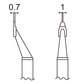 Soldering tip tweezer T16-1003, pair