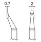 Soldering tip tweezer T16-1004, pair