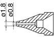Nozzle N61-04, 0,8mm for FR-410/301