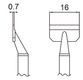 Soldering tip tweezer T16-1009, pair