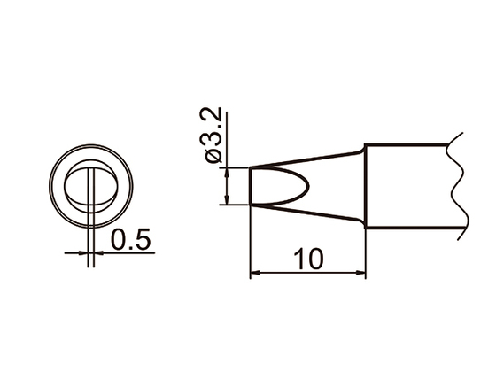 Soldering tip T20-D32