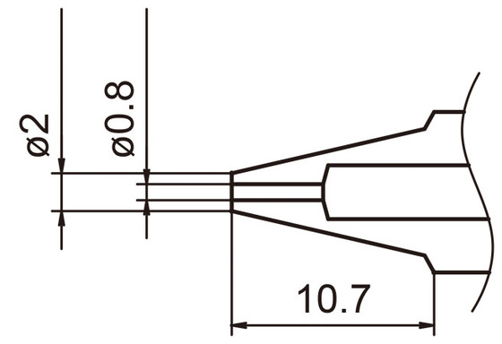 Nozzle N3-08 / 0,8 mm