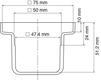 Solder pot A1518 
75x75mm