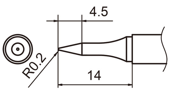 Soldering tip T15-SB02