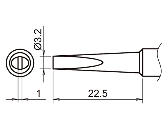 Soldering tip T18-DL32