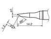 Soldering tip T31-1BC, 450°