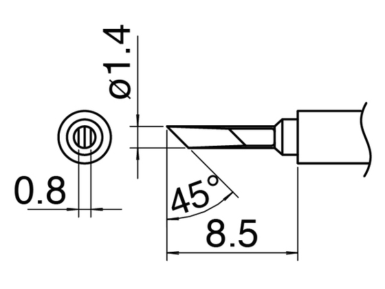 Soldering tip T30-KN