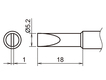 Soldering tip T18-S3