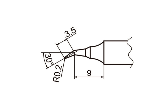 Soldering tip T20-J02