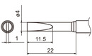 Soldering tip T15-DL4