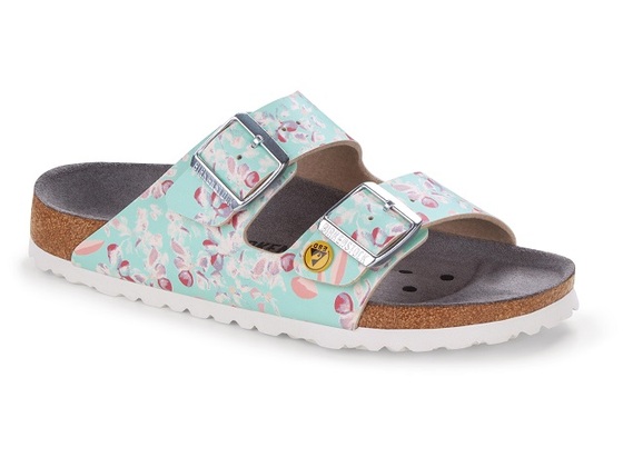 Sandal Birkenstock Arizona-Flower, mint green