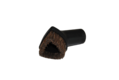 D-shaped nozzle with a medium brish