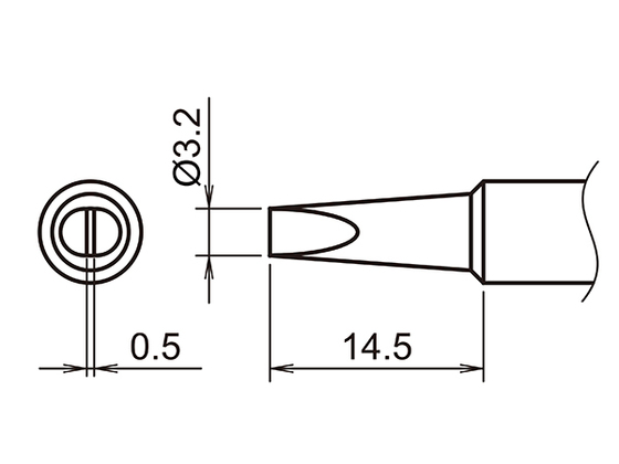 Soldering tip T18-D32