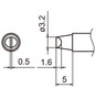 Soldering tip T15-3,2D