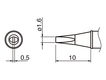 Soldering tip T31-1.6D, 450°