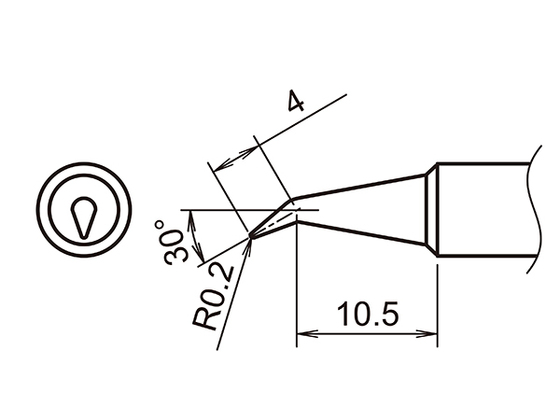 Soldering tip T18-BR02
