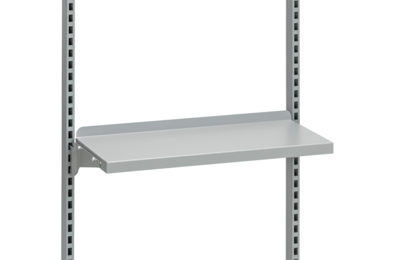 Shelf with raised edge 
645x300 mm ESD