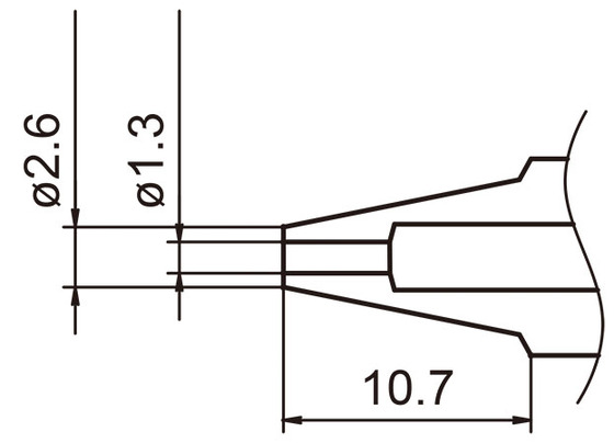 Nozzle N3-13 / 1,3 mm