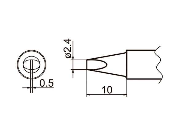 Soldering tip T20-D24