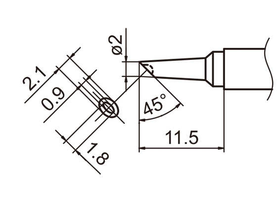 Soldering tip T15-BCM2