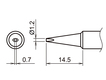 Soldering tip T18-D12