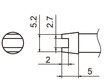 Soldering tip T15-2,7R