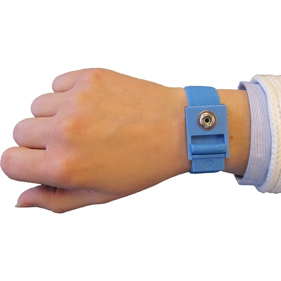 Textile wrist strap, 3 mm