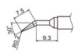 Soldering tip T15-0,2JL