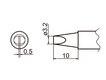 Soldering tip T20-D32