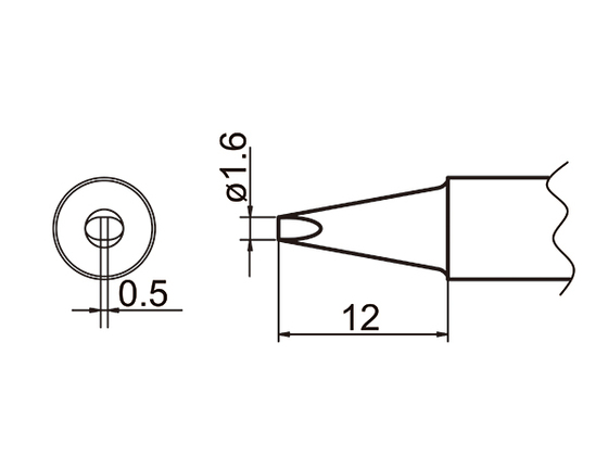 Soldering tip T20-D16
