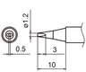Soldering tip T15-1.2D