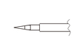 Soldering tip tweezer T9-I, pair