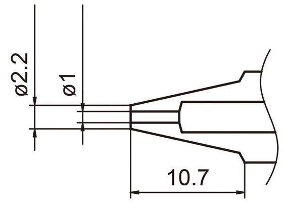 Nozzle N3-10 / 1,0 mm