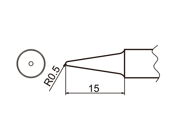 Soldering tip T20-BL2