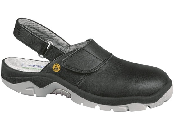 Safety shoe with heel strap, size 36