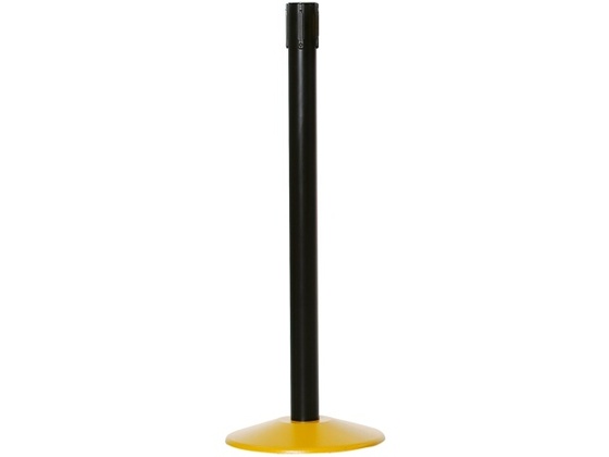 Barrier post black