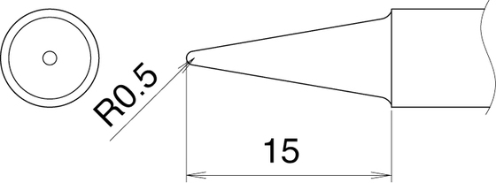 Soldering tip T22-BL2
