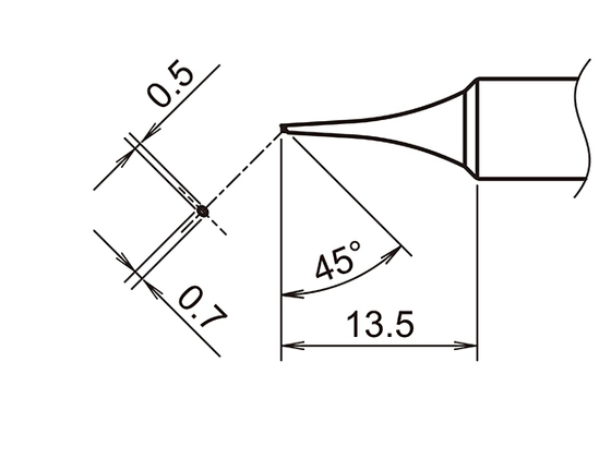 Soldering tip T18-C05