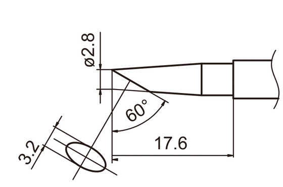 Soldering tip T15-BC28