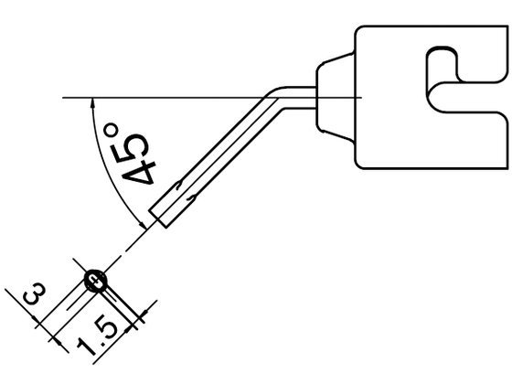 Nozzle N51-05 vinklad FR810