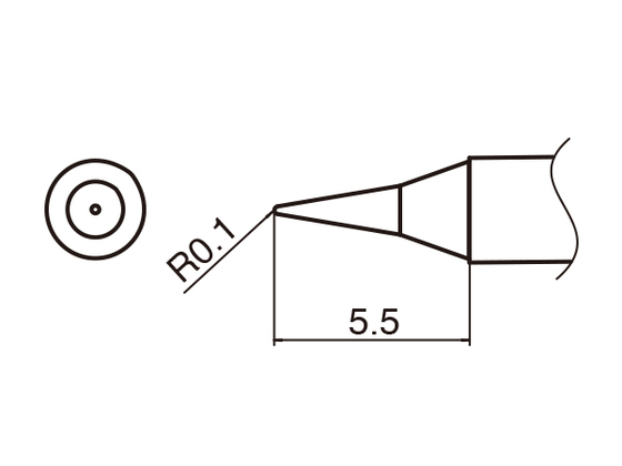 Soldering tip T35-I, 350°