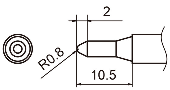 Soldering tip T15-SB05