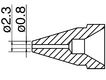Nozzle N61-07, 0,8mm for FR-410/301