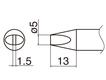 Soldering tip T33-5D