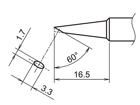 Soldering tip T18-S6
