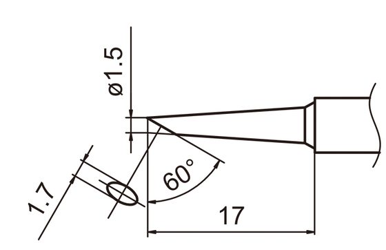 Soldering tip T15-BC15
